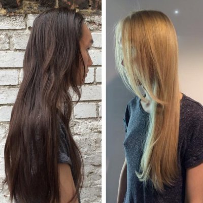How to change a colour from dark brown to icy blonde on asian hair in one visit.